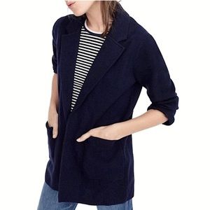 Sophie open-front knit sweater-blazer
